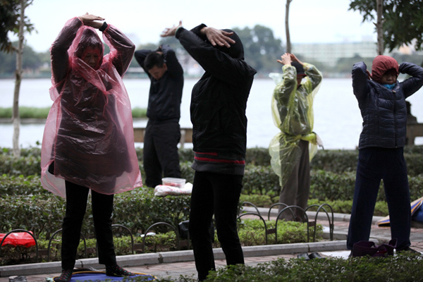 đột quỵ khi trở lạnh